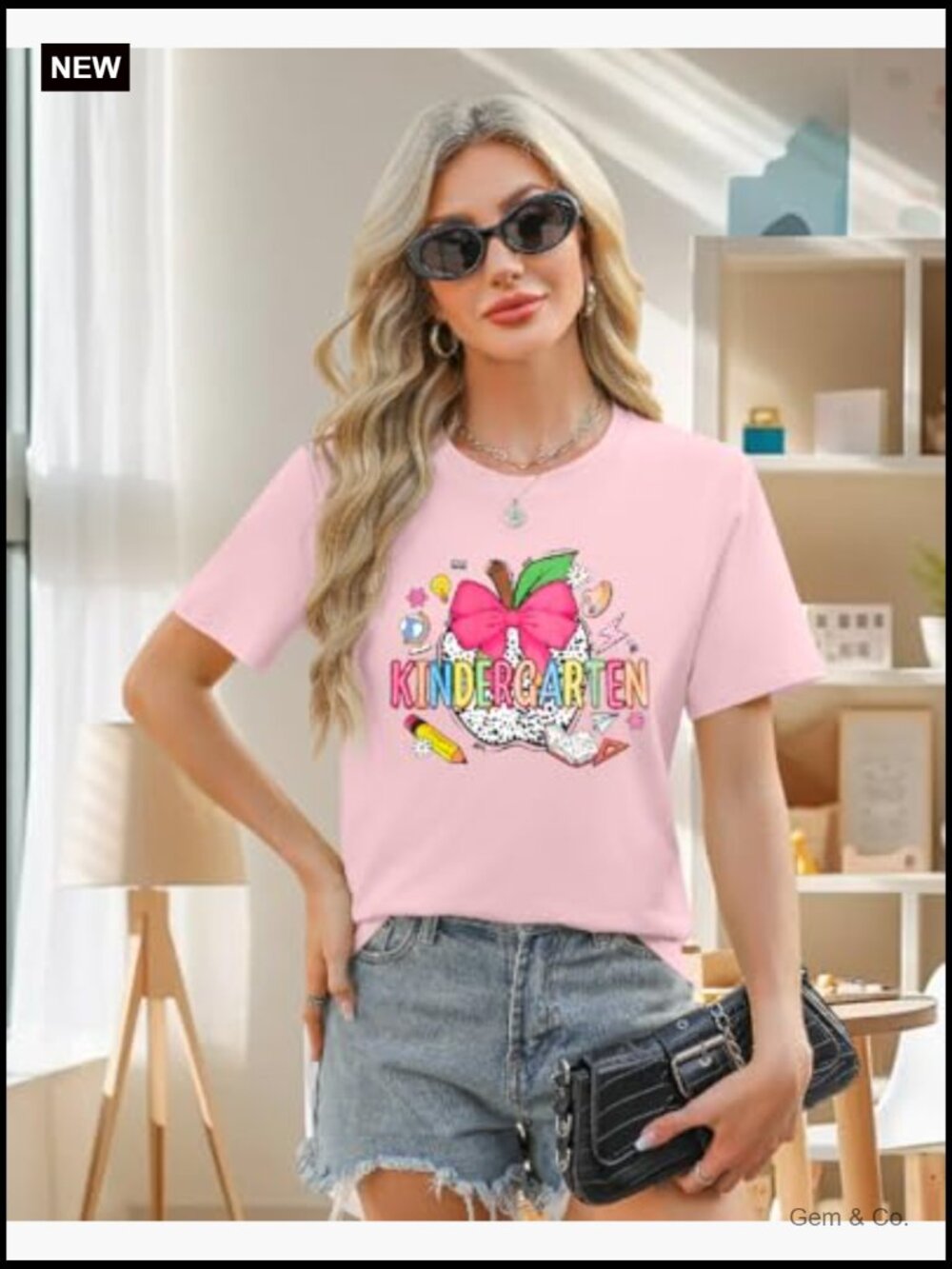 Teacher First Day of School Short Sleeve Tee - Picture 3 of 7